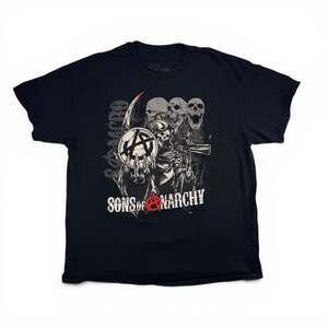 Sons of Anarchy SAMCRO Reaper Graphic T-Shirt Size XL